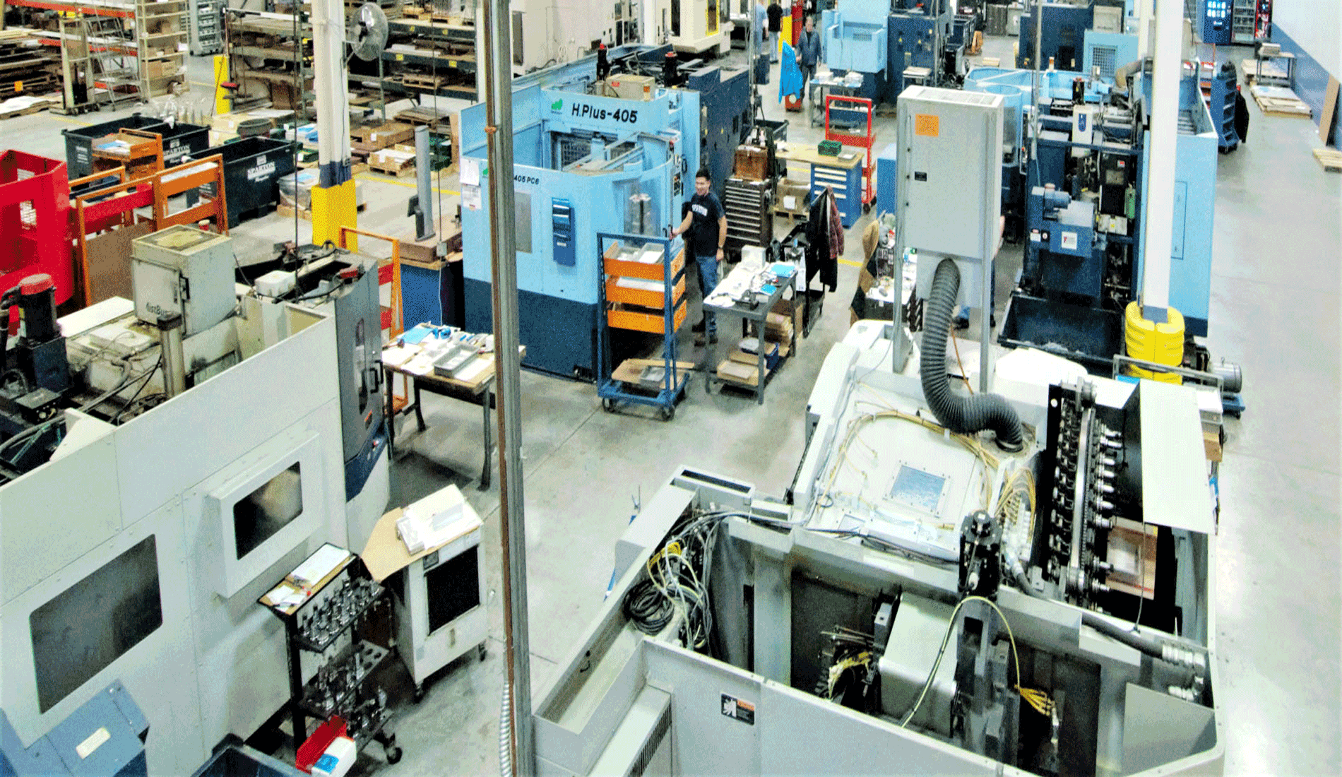 CNC Machining Horizontal Department